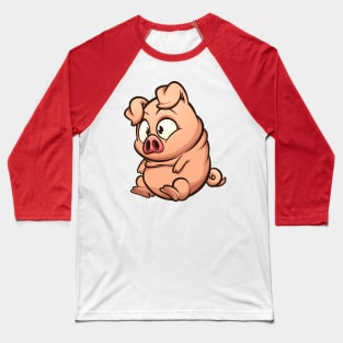 Fat little pig Baseball T-Shirt